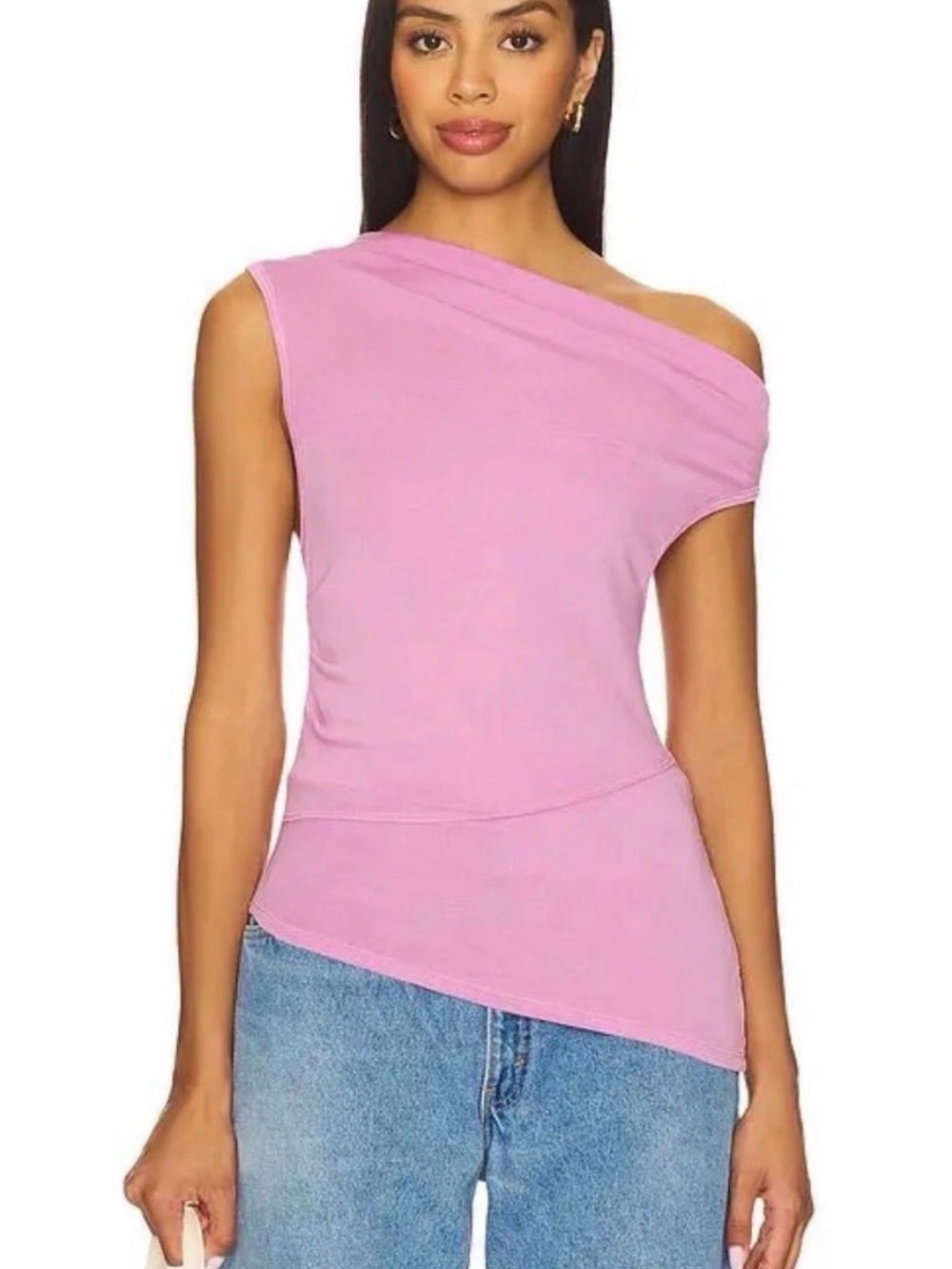 NWOT Free People Fall For You Tank in Lilac Bouquet Size Large